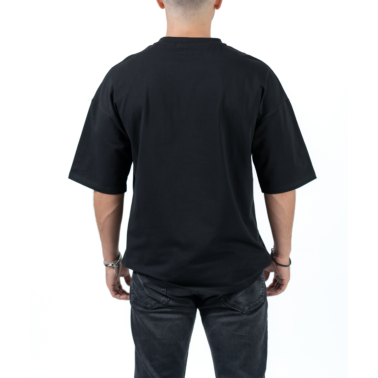 Casa Avani Oversize Black T-Shirt