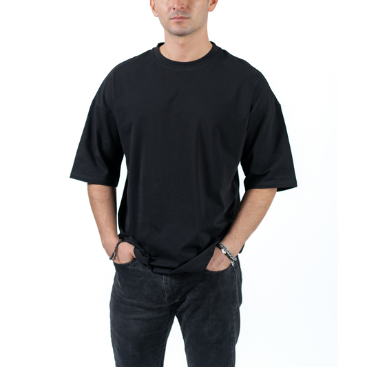 Casa Avani Oversize Black T-Shirt