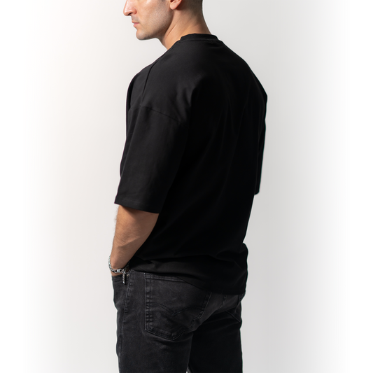 Casa Avani Oversize Black T-Shirt