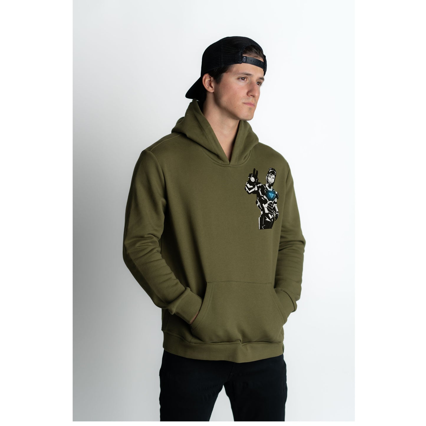 EO Ironman Pine Green Hoodie