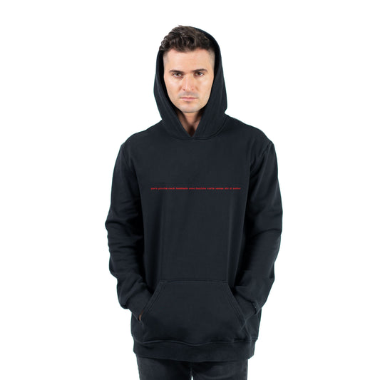 Neto Frase Black Hoodie