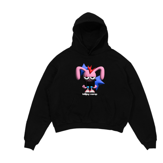 Killjoy Bunny Black Hoodie