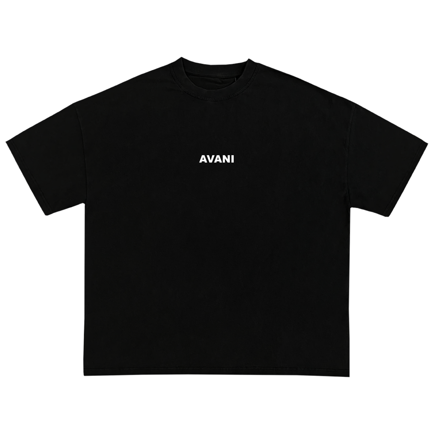 Avani Back Logo Black T-Shirt