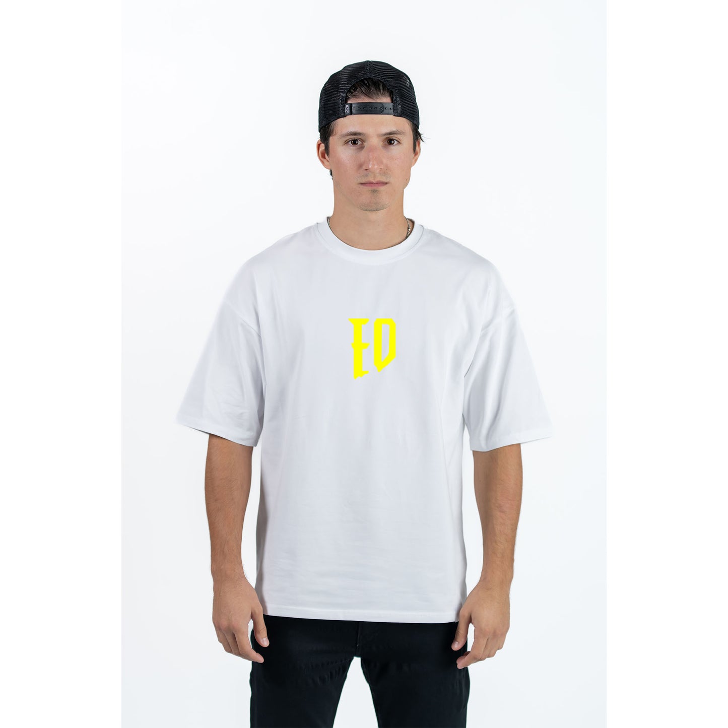 EO Spider Oversize White T-Shirt