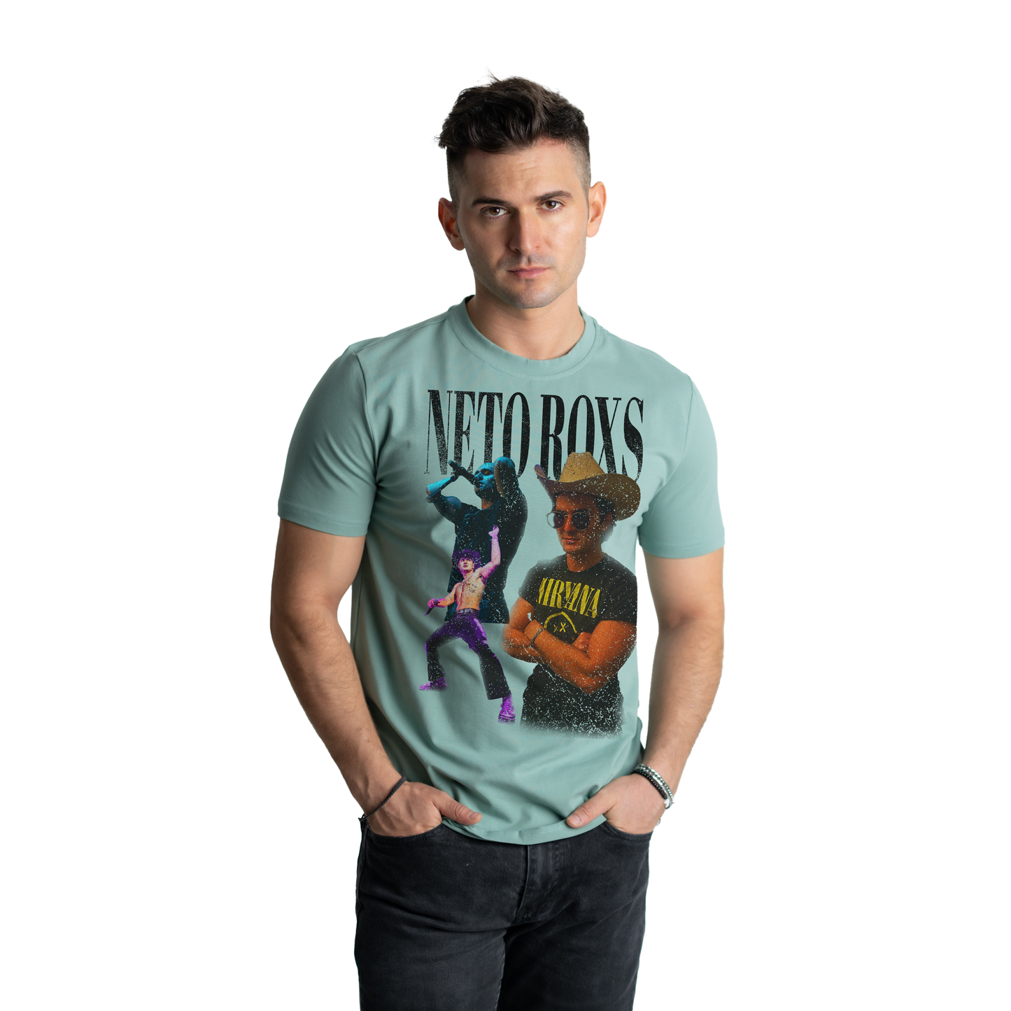 Neto Collage Mint T-Shirt